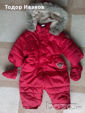 ПРОДАВАМ страхотен зимен детски гащиризон