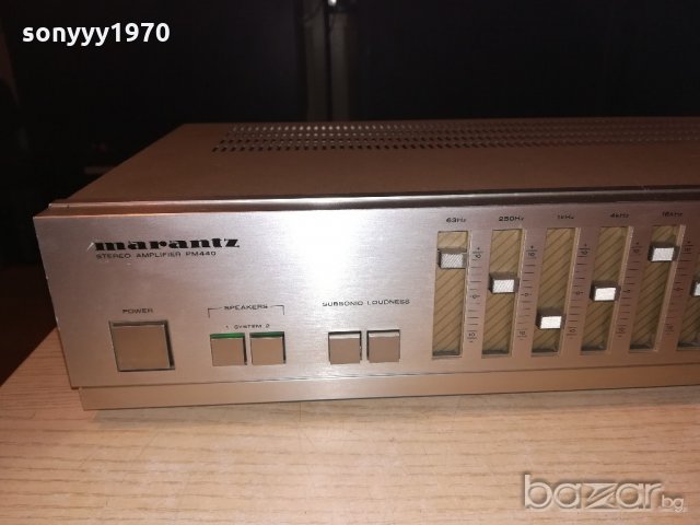 marantz stereo amplifier-made in japan-внос швеицария, снимка 4 - Ресийвъри, усилватели, смесителни пултове - 21147478