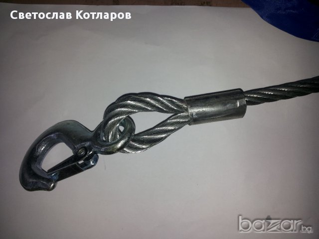 въже теглене 10 тона, снимка 5 - Аксесоари и консумативи - 12048925