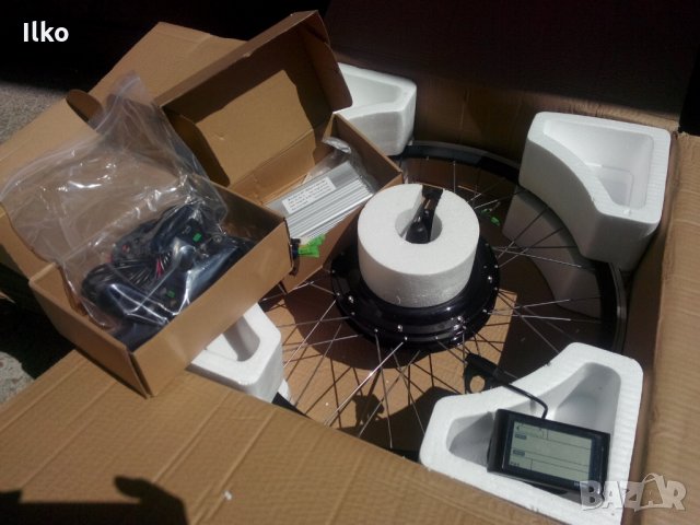 Електрическа капла за велосипед или триколка Електрически КИТ 750Вата , снимка 3 - Части за велосипеди - 24561749