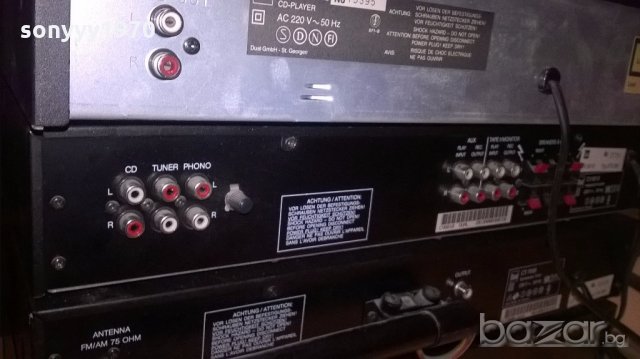  DUAL high fidelity-dual-цд/дек/тунер/усилвател-от швеицария, снимка 18 - Декове - 19132916