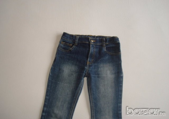 Слим дънки за високо момиче ,128 см. 