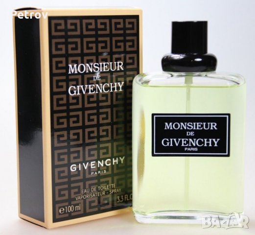 MONSIEUR DE GIVENCHY EAU DE TOILETTE 100 ml , Original Produkt , Made in France , внос Германия, снимка 1 - Мъжки парфюми - 25998670