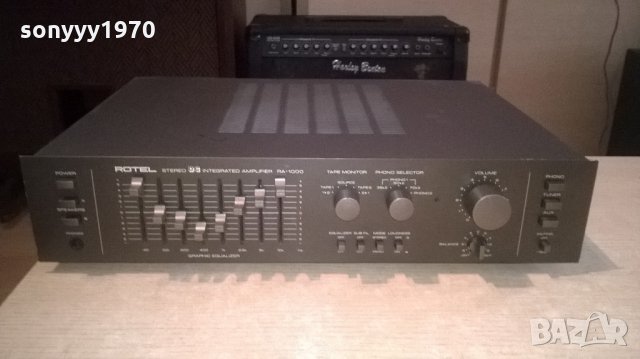 rotel ra-1000 stereo amplifier-tokyo japan-внос швеицария, снимка 2 - Ресийвъри, усилватели, смесителни пултове - 22189872