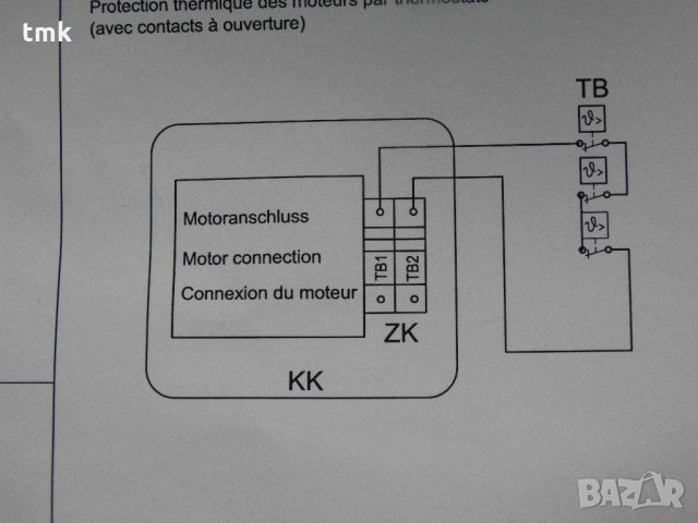 Мотор-редуктор Bauer със спирачка, снимка 11 - Електродвигатели - 24467835