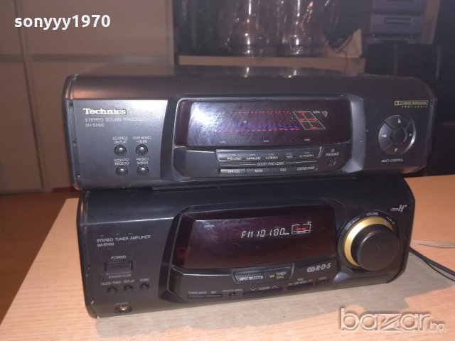 technics tuner amplifier+technics sound processor-made in japan, снимка 5 - Ресийвъри, усилватели, смесителни пултове - 20151633