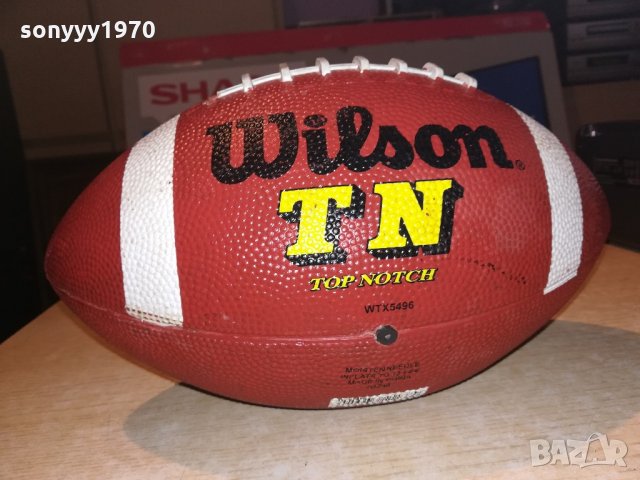 wilson tn-30x20см-топка за ръгби-внос швеция, снимка 5 - Колекции - 21517239