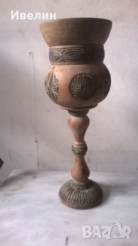стара дървена купа, снимка 1 - Антикварни и старинни предмети - 23809804