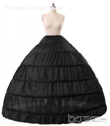 Кринолин за рокля 6 обръча черен в Поли в гр. Перник - ID20998104 — Bazar.bg