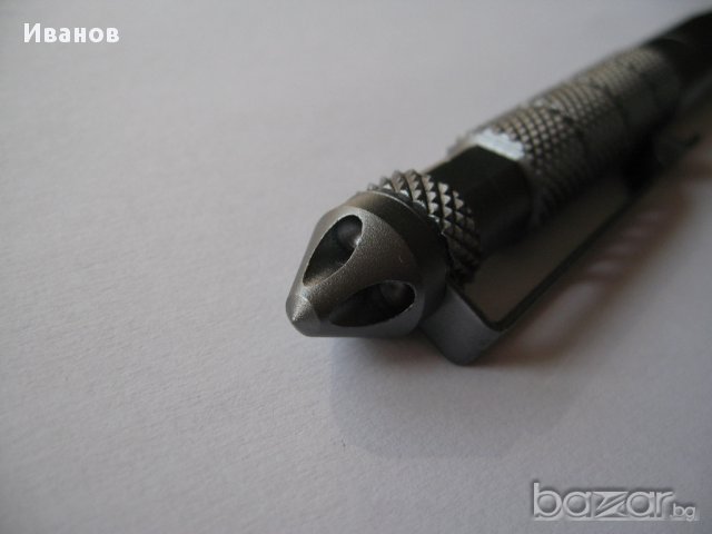 Алуминиева химикалка за тактическа отбрана и самозащита, снимка 7 - Екипировка - 17671529