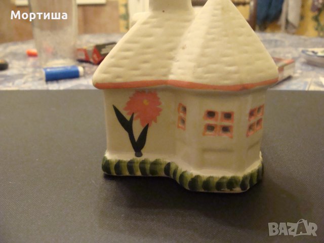 Керамична къща свещник ( Холандия ), снимка 3 - Декорация за дома - 24047779