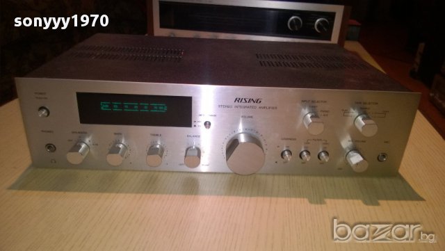 rising sc-3 stereo amplifier-made in japan-250watts-внос швеицария, снимка 10 - Ресийвъри, усилватели, смесителни пултове - 9278371