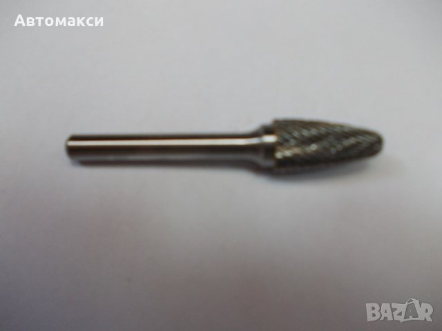 Карбидни фрезери за шлайфане на метал F 10Х20 цанга 6 мм., снимка 1 - Други инструменти - 21901838