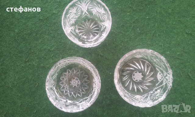 Три кристални бонбониери различни, снимка 3 - Други - 25333772