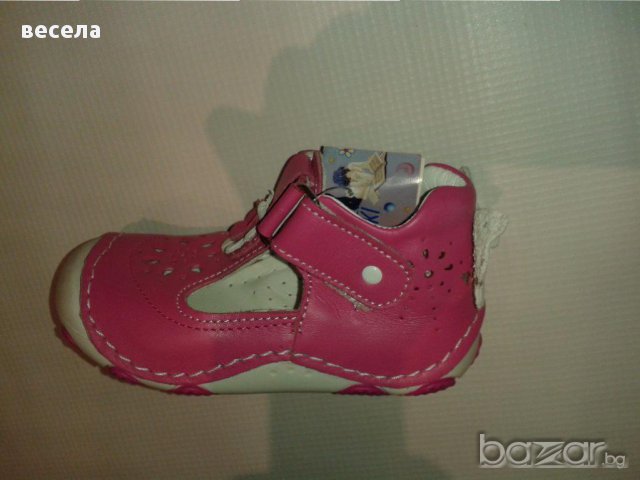 Розови обувки от естествена кожа   №20,21     36 лв, снимка 6 - Детски сандали и чехли - 13794652