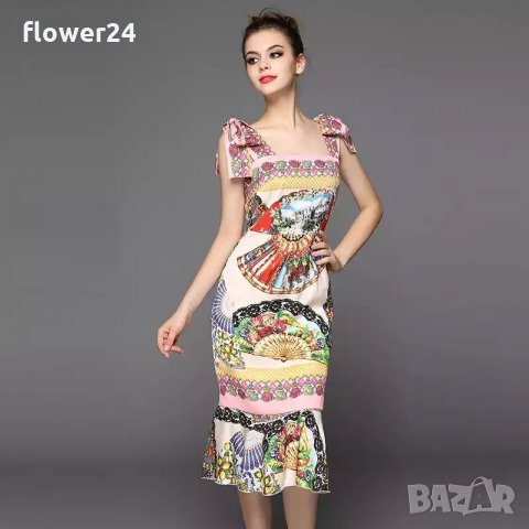 Рокля D&G, размер М, снимка 10 - Рокли - 16215524