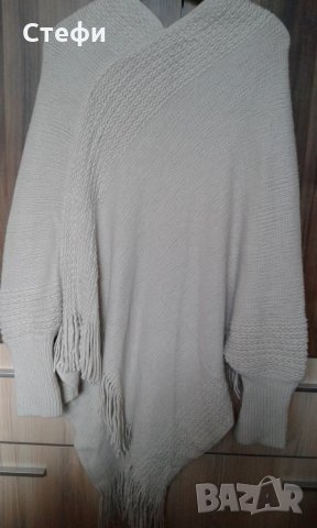 Дамско Пончо за 15лв НАМАЛЕНО На 10 лв, снимка 3 - Жилетки - 24520070