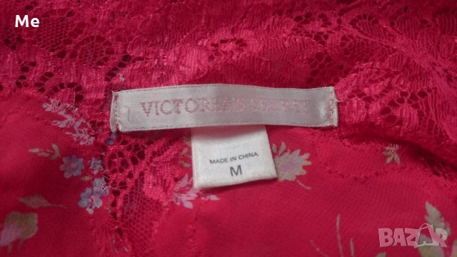 Victoria's secret топ в розово, цикламено размер М, снимка 4 - Бельо - 21951549
