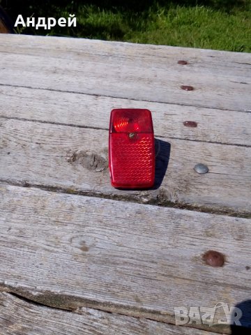 Стара задна светлина велосипед,колело, снимка 1