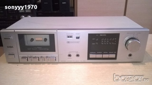 saba cd-180 deck-внос швеицария, снимка 2 - Ресийвъри, усилватели, смесителни пултове - 17998599