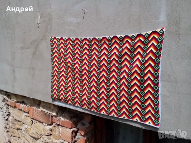 Старинен ковьор,покривка за стена #84, снимка 4 - Антикварни и старинни предмети - 25073761