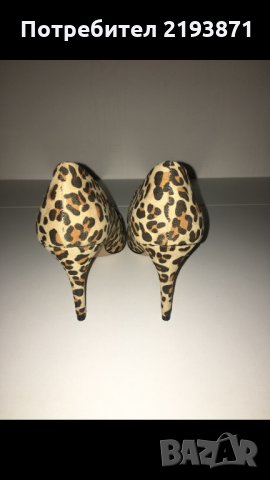 Маркови леопардови елегантни Carvela Kurt Geiger номер 38 , снимка 3 - Дамски обувки на ток - 24265681