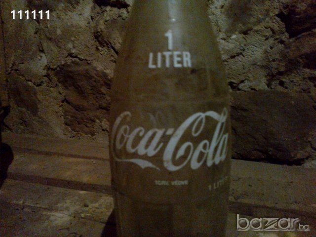 Оригинално шише от Кока Кола 1литър , снимка 4 - Колекции - 19336516