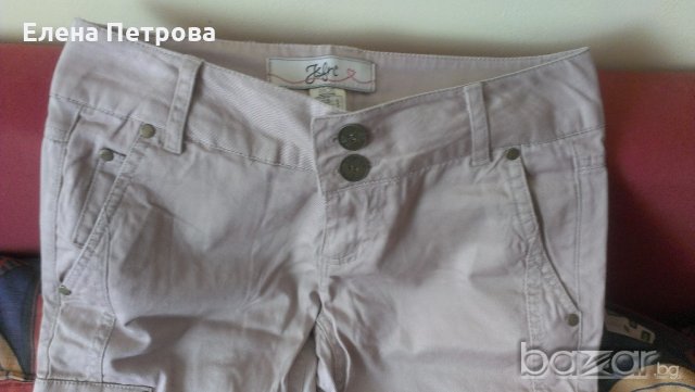 Нов панталон Еллос цвят пудра 36размер, снимка 2 - Панталони - 18266529