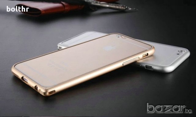 ЛУКСОЗЕН АЛУМИНИЕВ BUMPER ЗА APPLE IPHONE 6, снимка 3 - Калъфи, кейсове - 9026330