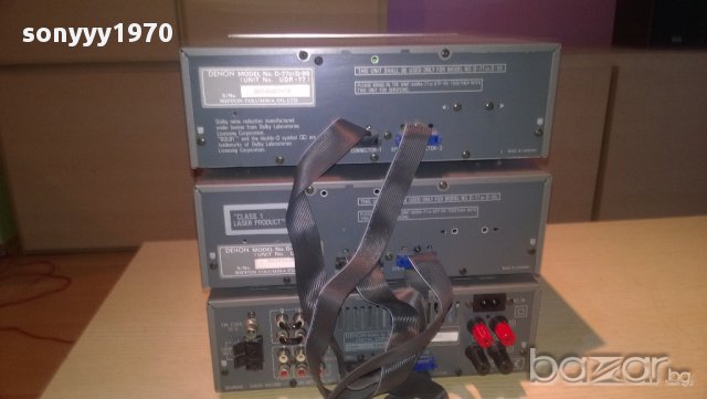 denon stereo receiver+tuner+cd+casete deck-внос швеицария, снимка 10 - Ресийвъри, усилватели, смесителни пултове - 11386660