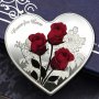 Розите на любовта - Монета за влюбени, снимка 1 - Нумизматика и бонистика - 24106168
