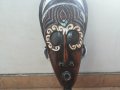 голяма настолна дървена маска-внос швеицария, снимка 6