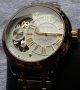 Нов ръчен часовник Армитрон скелетон, златен, Armitron 20/4930WTTT Skeleton Gold Watch, снимка 15
