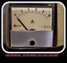 вибрационен честотомер  за агрегат  амперметри и волтмери български, снимка 1