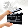 Clapper Board - Видео - фото студио аксесоар, снимка 1 - Чанти, стативи, аксесоари - 24037195