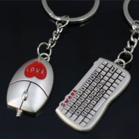 Двойка ключодържатели за влюбени - Клавиатура и мишка, снимка 10 - Други - 22559968