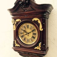Стенен часовник Friedrich Mauthe от края на 19в. в стил Рококо, снимка 5 - Антикварни и старинни предмети - 13458709