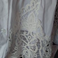 Нова бяла риза М, снимка 6 - Ризи - 25447818
