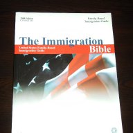Книга на английски език за емигриране в САЩ., снимка 1 - Чуждоезиково обучение, речници - 15415493