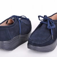 НОВО! Дамски обувки-Ест. велур-Два цвята, снимка 4 - Дамски ежедневни обувки - 18950471