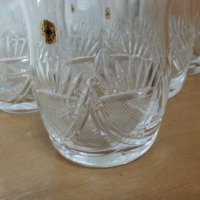 кристални чаши  , снимка 6 - Антикварни и старинни предмети - 24197362