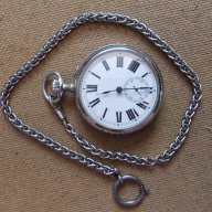 Железничарски джобен часовник, снимка 2 - Антикварни и старинни предмети - 16715188