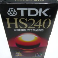 Видеокасета TDK HS E-240 - НОВА, снимка 1 - Други - 17277225