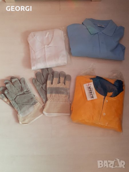 Работни ризи чисто нови и два чифта ръкавици, снимка 1