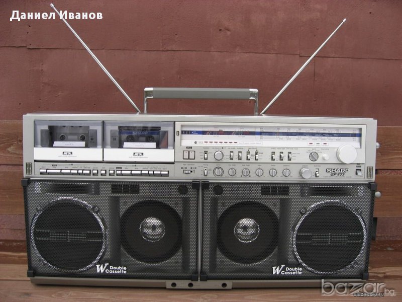 Търся да купя SHARP GF-777Z Boombox Dual Cassette , снимка 1