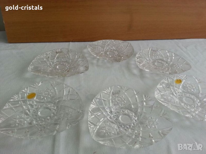 кристални чинии полски кристал Виолета , снимка 1