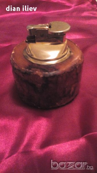 стара настолна газова запалка, снимка 1