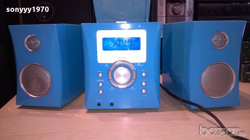 Bigben-cd/tuner/ampli+2 колони-внос швеицария, снимка 1