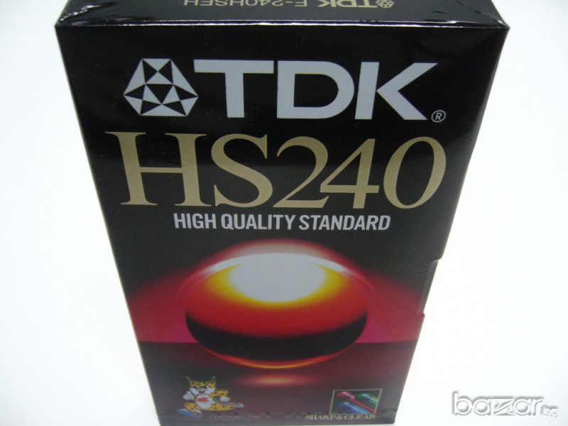 Видеокасета TDK HS E-240 - НОВА, снимка 1