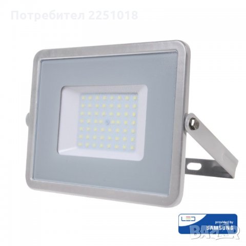 LED 100W Прожектор Samsung Диод V-tac с 5г.Гаранция, снимка 2 - Прожектори - 24990821